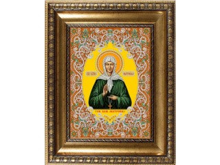 Схемы для вышивки бусинами «Святая Блаженная Матрона» Схемы для вышивки бусинами «Святая Блаженная Матрона»