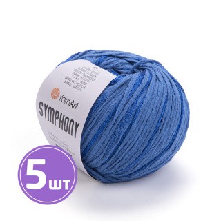 Пряжа YarnArt SIMPHONY (Симфония) (2124), темный гиацинт, 5 шт. по 50 г Пряжа YarnArt SIMPHONY (Симфония) (2124), темный гиацинт, 5 шт. по 50 г