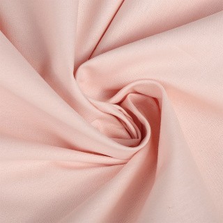Ткань ранфорс гладкокрашенная, 3 м, ширина 240 см, 130 г/м², цвет: нежно персиковый, Wella Home