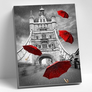 Картина по номерам «Дождь в Лондоне» Картина по номерам «Дождь в Лондоне»