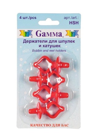 Держатели для шпулек и катушек, силикон, 4 шт., Gamma