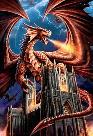 Алмазная вышивка «Хранитель сокровищ» Алмазная вышивка «Хранитель сокровищ»