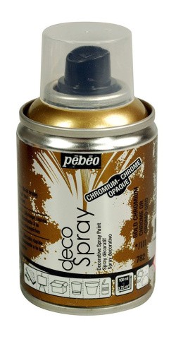 Краска decoSpray, 093782 Под золото хром