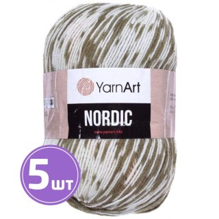 Пряжа YarnArt Nordic (651), мультиколор, 5 шт. по 150 г