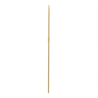 Крючок для вязания желтый, металл, 2 мм, 15 см, Gamma