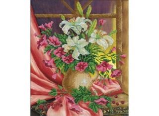 Набор вышивки бисером «Лилии» Набор вышивки бисером «Лилии»