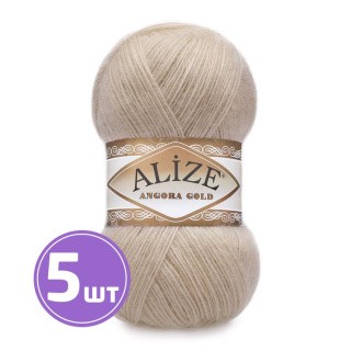 Пряжа ALIZE Angora Gold (757), светлый фрез, 5 шт. по 100 г