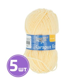 Пряжа Семеновская Karapuz Eco (772), шампанское 5 шт. по 50 г Пряжа Семеновская Karapuz Eco (772), шампанское 5 шт. по 50 г
