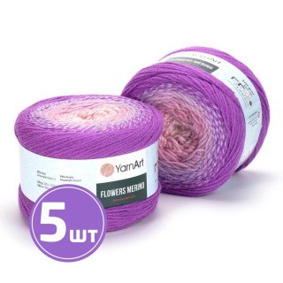 Пряжа YarnArt Flowers Merino (531), мультиколор, 5 шт. по 225 г Пряжа YarnArt Flowers Merino (531), мультиколор, 5 шт. по 225 г
