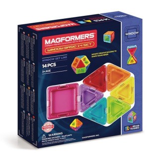 Магнитный конструктор Magformers Window Basic 14