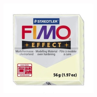 Полимерная глина FIMO Effect, цвет: светящийся в темноте, 57 г