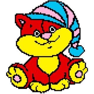 Набор для вышивания «Котик в шапке» Набор для вышивания «Котик в шапке»