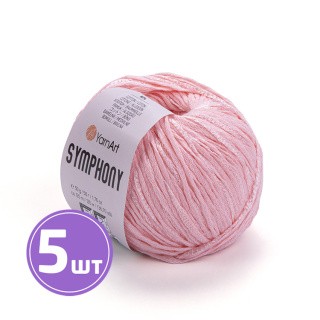 Пряжа YarnArt SIMPHONY (Симфония) (2118), бледная роза, 5 шт. по 50 г Пряжа YarnArt SIMPHONY (Симфония) (2118), бледная роза, 5 шт. по 50 г