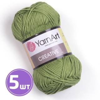 Пряжа YarnArt Creative (235), фисташка, 5 шт. по 50 г Пряжа YarnArt Creative (235), фисташка, 5 шт. по 50 г