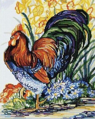Алмазная вышивка «Петух» Алмазная вышивка «Петух»