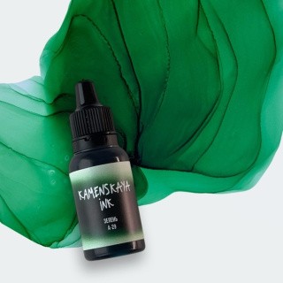 Алкогольные чернила Зелень 15 мл, Kamenskaya Ink Алкогольные чернила Зелень 15 мл, Kamenskaya Ink