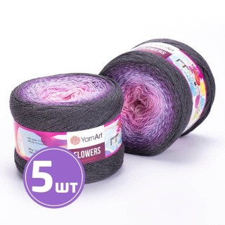 Пряжа YarnArt Flowers (276), мультиколор, 5 шт. по 250 г Пряжа YarnArt Flowers (276), мультиколор, 5 шт. по 250 г