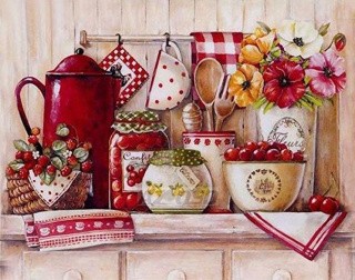 Алмазная вышивка «Кухня» Алмазная вышивка «Кухня»