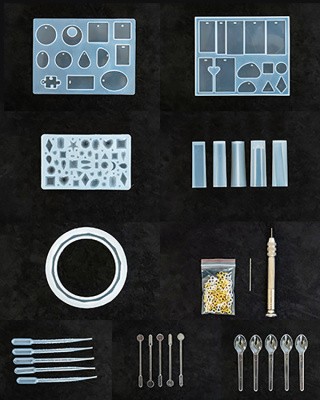 Ювелирный набор силиконовых молдов, Artline Ювелирный набор силиконовых молдов, Artline