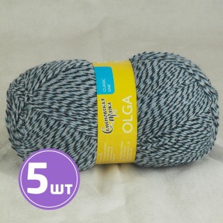 Пряжа Семеновская Olga (4467), мозаика 5 шт. по 100 г Пряжа Семеновская Olga (4467), мозаика 5 шт. по 100 г