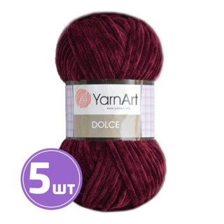Пряжа YarnArt Dolce (780), винный, 5 шт. по 100 г Пряжа YarnArt Dolce (780), винный, 5 шт. по 100 г