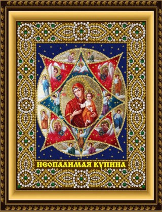 Рисунок на ткани «Неопалимая Купина» Рисунок на ткани «Неопалимая Купина»