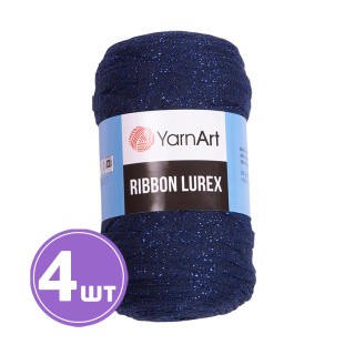 Пряжа YarnArt Ribbon Lurex (Риббон Люрекс) (740), василек, 4 шт. по 250 г Пряжа YarnArt Ribbon Lurex (Риббон Люрекс) (740), василек, 4 шт. по 250 г