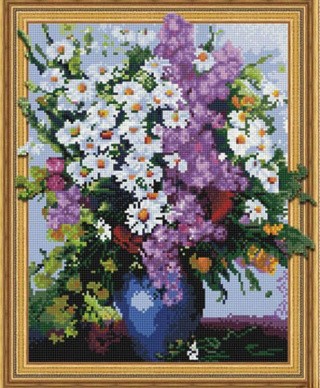 Алмазная вышивка 5D «Летний букет» Алмазная вышивка 5D «Летний букет»