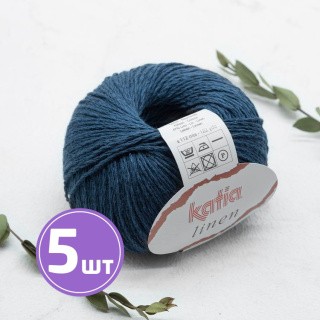Пряжа Katia Linen (5), гроза, 5 шт. по 50 г Пряжа Katia Linen (5), гроза, 5 шт. по 50 г