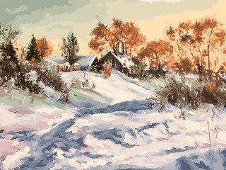 Картина по номерам «Умиротворение» Картина по номерам «Умиротворение»