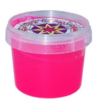 Слайм Стекло серия Party Slime, 100 гр, розовый неон Слайм Стекло серия Party Slime, 100 гр, розовый неон