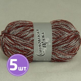 Пряжа Семеновская Test 88 (1691), калейдоскоп 16 5 шт. по 100 г Пряжа Семеновская Test 88 (1691), калейдоскоп 16 5 шт. по 100 г