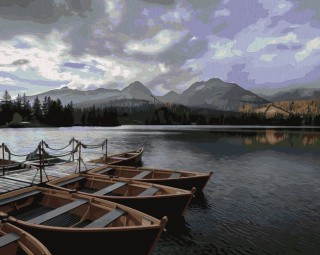 Картина по номерам «Пристань рыбаков» Картина по номерам «Пристань рыбаков»