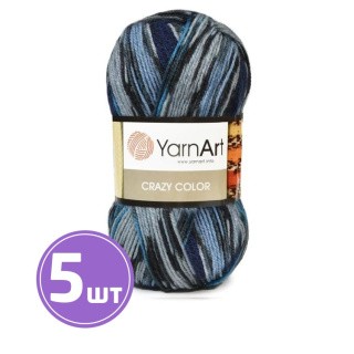 Пряжа YarnArt Crazy Color (174), мультиколор, 5 шт. по 100 г