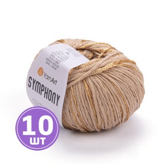 Пряжа YarnArt SIMPHONY (Симфония) (2105), золотой песок, 10 шт. по 50 г Пряжа YarnArt SIMPHONY (Симфония) (2105), золотой песок, 10 шт. по 50 г