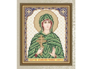 Рисунок на ткани «Святая Великомученица Злата»