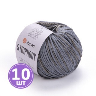 Пряжа YarnArt SIMPHONY (Симфония) (2108), серый, 10 шт. по 50 г Пряжа YarnArt SIMPHONY (Симфония) (2108), серый, 10 шт. по 50 г