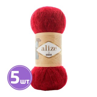 Пряжа ALIZE 3 Season (3 Сезона) (56), красный, 5 шт. по 100 г Пряжа ALIZE 3 Season (3 Сезона) (56), красный, 5 шт. по 100 г