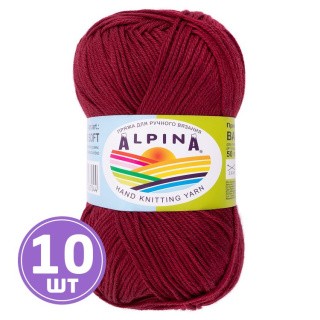 Пряжа Alpina BABY SUPER SOFT (18), темно-красный, 10 шт. по 50 г Пряжа Alpina BABY SUPER SOFT (18), темно-красный, 10 шт. по 50 г