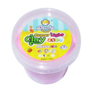 Пластилин Super Light Clay, розовый