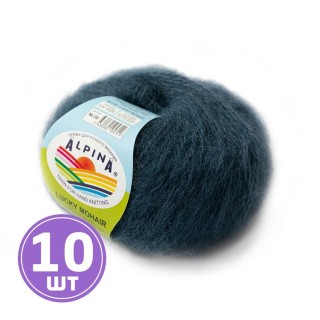 Пряжа Alpina LUCKY MOHAIR (09), джинсовый, 10 шт. по 50 г Пряжа Alpina LUCKY MOHAIR (09), джинсовый, 10 шт. по 50 г