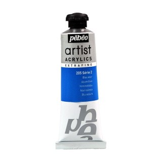 Краска акриловая Pebeo Artist Acrylics extra fine №2 (Небесно-голубой), 37 мл