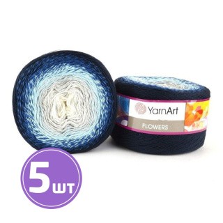 Пряжа YarnArt Flowers (261), мультиколор, 5 шт. по 250 г Пряжа YarnArt Flowers (261), мультиколор, 5 шт. по 250 г