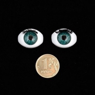 Глаза с ресницами, цвет: зеленый, 10 шт., Magic 4 Toys Глаза с ресницами, цвет: зеленый, 10 шт., Magic 4 Toys