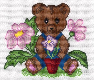 Набор для вышивания «Мишка» Набор для вышивания «Мишка»