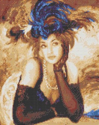 Рисунок на ткани «Ожидание» Рисунок на ткани «Ожидание»