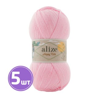 Пряжа ALIZE Happy kids (Хеппи кидс) (185), розовая астра, 5 шт. по 100 г Пряжа ALIZE Happy kids (Хеппи кидс) (185), розовая астра, 5 шт. по 100 г