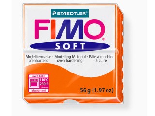 Полимерная глина FIMO Soft, цвет: мандарин, 57 г