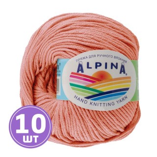 Пряжа Alpina RENE (097), розово-красный, 10 шт. по 50 г