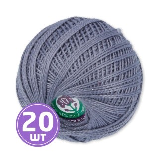 Пряжа Gamma Ирис (7004), серый, 20 шт. по 25 г Пряжа Gamma Ирис (7004), серый, 20 шт. по 25 г